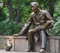 Andersen statue