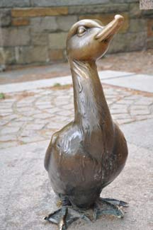 duckling statue